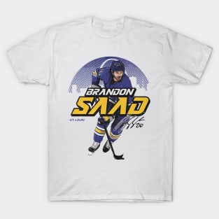 Brandon Saad St. Louis Skyline T-Shirt